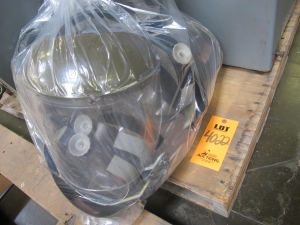 LOT TO INCLUDE: (1) DOALL SUPER PRECISION GRINDING SPINDLE, MACHINE MODEL# VS618-2, 440 V, 3 PHASE, 60 HZ, 3.95 A, ATTACHED WESTINGHOUSE AC MOTOR, 1 HP, 1725 RPM, TYPE SPFO, 230/460 V, 3 PHASE, 3.6 A, (7) FACE SHIELDS. LOADING & HANDLING FEE $15-4022